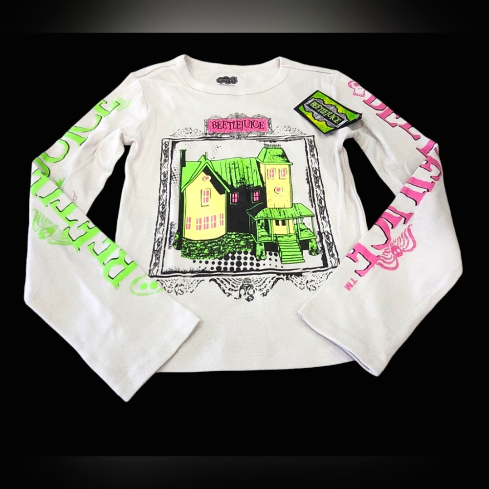 Beetlejuice Women's Tee junior size M